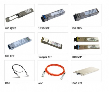 Hot sell of SFP XFP CFP QSFP AOC DAC